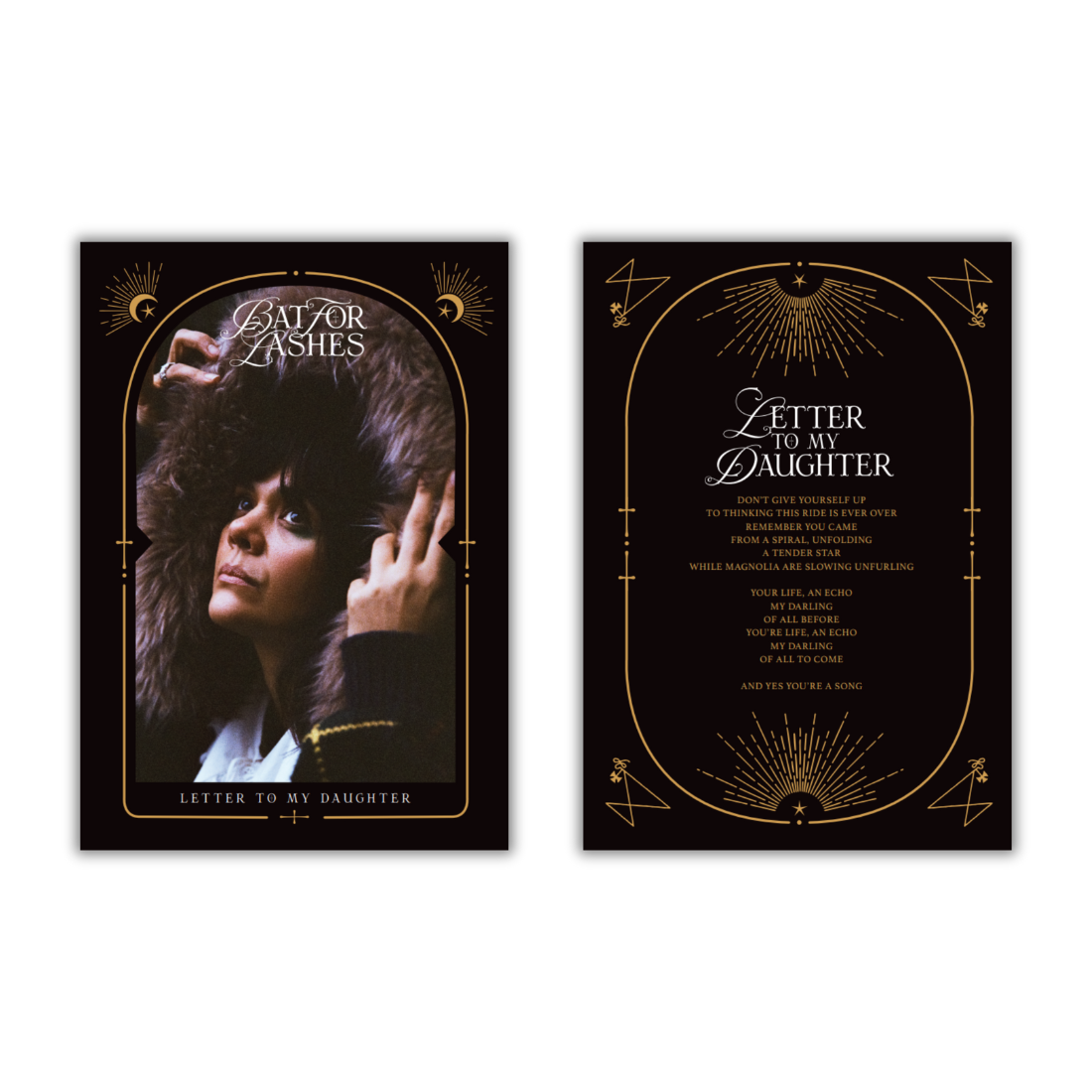 Bat For Lashes - Bat For Lashes Lyric Prints